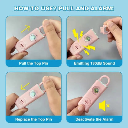 LunaSafe Personal Safety Alarm | Anti-Robbery Emergency Alert